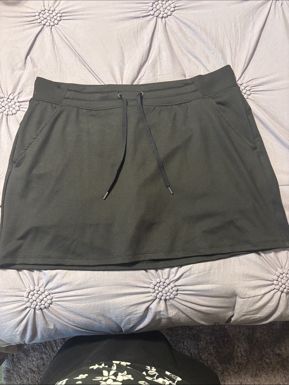 tek gear Black Drawstring Athletic Skort - Picture 2 of 2